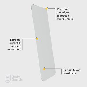BodyGuardz Pure 3 Tempered Glass Screen Protector 5X Stronger - iPhone 6.1 2022/iphone 13/13 Pro