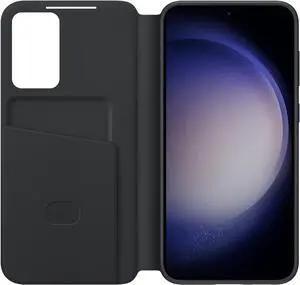 Samsung S-View Wallet Case Black - Samsung Galaxy S23+