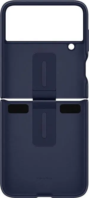 Samsung Silicone Cover With Ring Navy Case - Samsung Galaxy Z Flip4