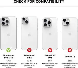 UAG Essential Armor with MagSafe Black - iPhone 14 Pro Max