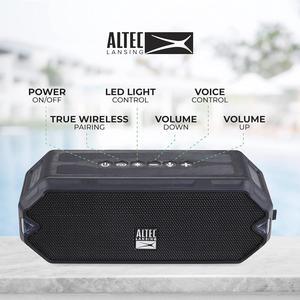 Altec Lansing - HydraJolt Everything Proof Speaker - Black