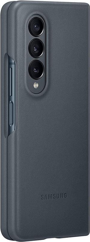 Samsung Leather Cover Black Case - Samsung Galaxy Z Fold4