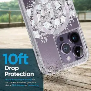 Case-Mate Karat Touch of Pearl with MagSafe Case - iPhone 14 Pro