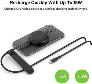 Belkin MagSafe Qi Induction Charger Black WIA005btBK