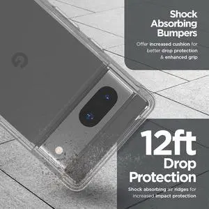 Case-Mate Google Pixel 7A Case [6.1,2023] [12 FT Drop Protection] [Wireless Charging] Tough Clear Phone Case for Google Pixel 7A - Anti-Yellowing, Anti-Scratch Technology, Shockproof Materials, Slim