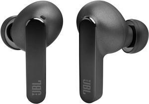 JBL Live Pro TWS 2: 40 Hours of Playtime, True Adaptive Noise Cancelling, Smart Ambient, and Beamforming mics (Black), Small