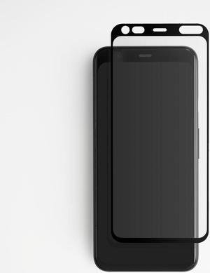 BodyGuardz Pure 2 Edge Glass Screen Protector for Google Pixel 4, Durable Tempered Glass, Edge to Edge Coverage, Easy Installation, Case-Friendly, Perfect Touch Sensitivity, Clear