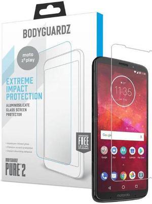 Bodyguard Pure 2 Tempered Aluminosilcate Glass Screen Protector for Moto Z3 Pla