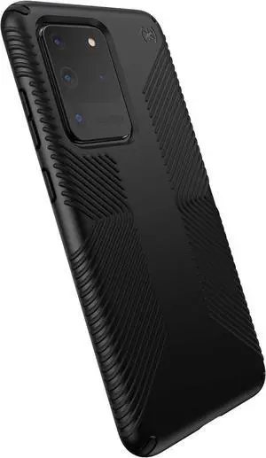 Speck Products Presidio Grip Samsung Galaxy S20 Ultra Case, Black/Black