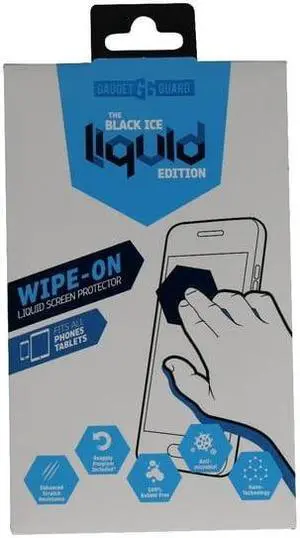 Gadget Guard Black Ice Liquid Edition Screen Protector for All Phones and Tablets