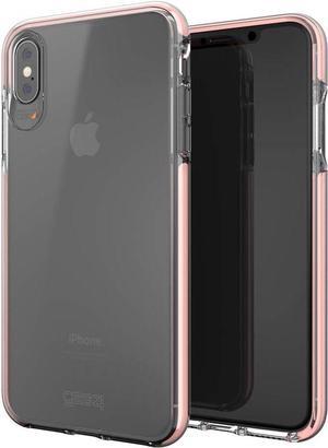 Gear4 ZAGG Piccadilly Case with Advanced Impact Protection [ Protected by D3O ], Slim, Tough Design for Apple iPhone Xs Max - Rose Gold (G4ICXLPICRSG-32950)