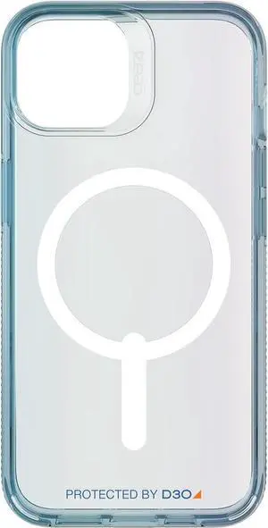 Gear4 Milan Aurora Snap Case with Mag safe Case for iPhone 14/13 Color-Blue