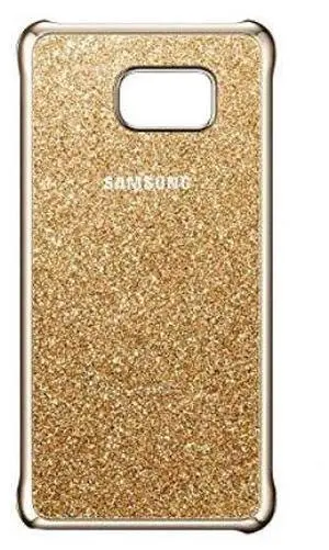 Original Samsung Galaxy Note 5 Glitter Protective Back Cover Case I Color: Gold