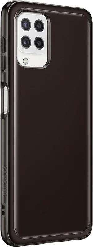 Samsung Galaxy A22 Soft Clear Cover I Color:  Transparent, Black