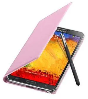 Samsung Galaxy Note 3 Flip Wallet Cover I Color: Blush Pink