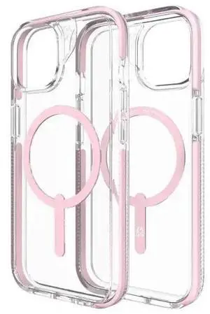 Zagg Picadilly Snap Case for iPhone 15 Pro Max | Color: Clear/Pink