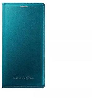 Samsung Galaxy S5 Mini Flip Case Cover I Color: Metallic Dark Green
