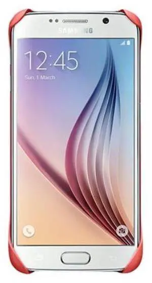Samsung Galaxy S6 Protective Cover I Color: Coral