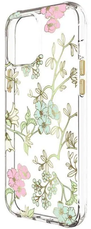 Karma By Body Glove Built In Antimicrobial Protection Pastel Floral  For iphone 13 Pro Max/iphone 12 Pro Max
