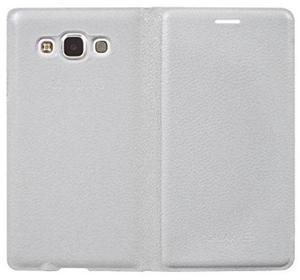 Samsung Galaxy E5 Coverage Flip Cover   I Color: White