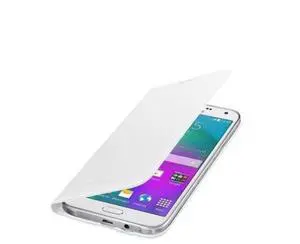 Samsung Galaxy E7 Flip Wallet I Color: White