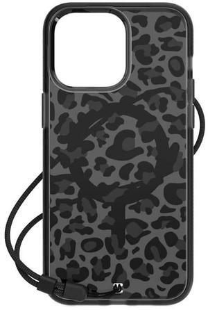BodyGuardz Leopard Ace Pro with MagSafe Black/Grey Case - iPhone 15 Pro Max