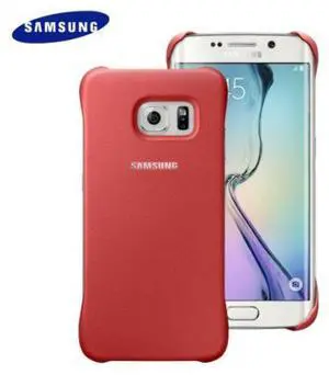 Samsung Galaxy S6 Edge Protective Cover I Color: Coral (Red)