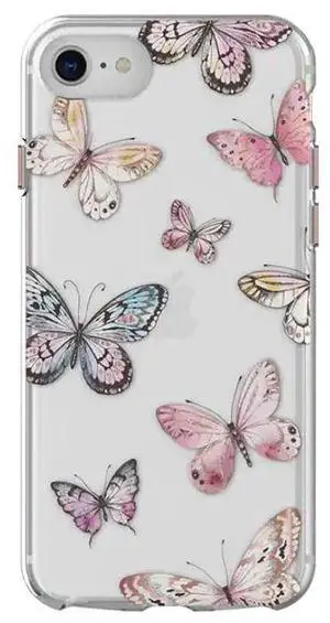 Body Glove Karma Case for iPhone SE (22-222)/8/7 | Color: Pink Butterflies