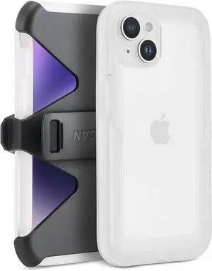 Pelican Voyager Clear 4 Layer Extreme Protection Clear/Black Case Holster/Stand Incluoded - iphone 14 Pro