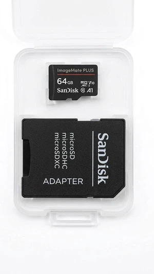 SanDisk 64GB ImageMate Plus microSDXC UHS 1 Memory Card - Up to 150MB/s ( REFURB ) SanDisk 64GB ImageMate Plus microSDXC UHS 1 Memory Card - Up to 150MB/s ( REFURB )