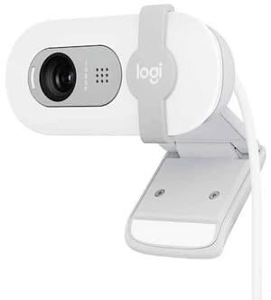 Logitech Brio 100, Full HD Webcam for Meeting and Streaming - Auto Light Balancing - Built-in Microphone, Privacy Cover, USB-A - for Microsoft Teams, Google Meet, Zoom - White - OEM Logitech Brio 100, Full HD Webcam for Meeting and Streaming - Auto Light Balancing - Built-in Microphone, Privacy Cover, USB-A - for Microsoft Teams, Google Meet, Zoom - White - OEM