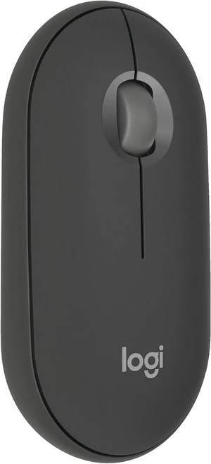 Logitech Pebble Mouse 2 M350s, Stylized Bluetooth Wireless Mouse, Lightweight, Customizable, Discrete Clicks- Graphite Logitech Pebble Mouse 2 M350s, Stylized Bluetooth Wireless Mouse, Lightweight, Customizable, Discrete Clicks- Graphite