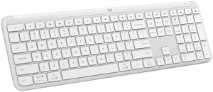 Logitech Signature Slim K950 Wireless Keyboard with Quiet Typing - White Logitech Signature Slim K950 Wireless Keyboard with Quiet Typing - White