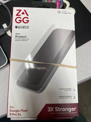 ZAGG Glass Biometric Screen Protector - Google Pixel 9 Pro XL ZAGG Glass Biometric Screen Protector - Google Pixel 9 Pro XL