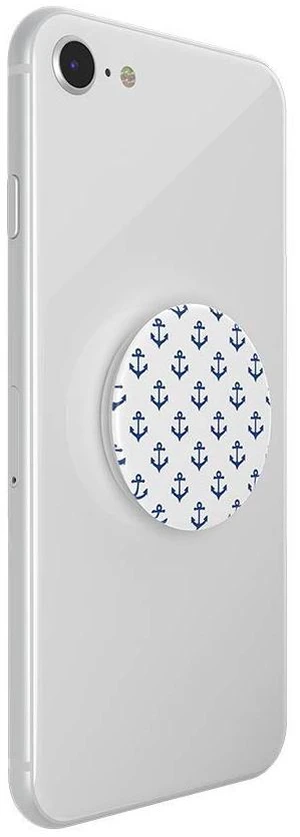 PopSockets - PopGrip - Anchors Away White PopSockets - PopGrip - Anchors Away White