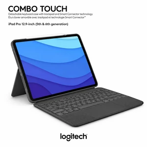 Logitech Combo Touch for iPad Pro 12.9-inch (5th and 6th gen) -GREY Logitech Combo Touch for iPad Pro 12.9-inch (5th and 6th gen) -GREY