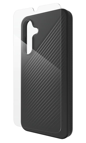 ZAGG Luxe Slim Case + Screen Protector Bundle For Samsung Galaxy A16 5G - Black ZAGG Luxe Slim Case + Screen Protector Bundle For Samsung Galaxy A16 5G - Black