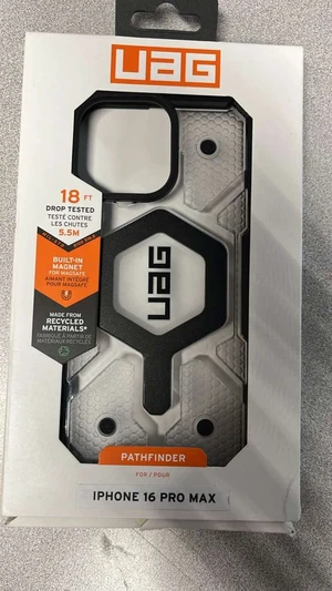 UAG Ice Pathfinder with MagSafe Case - iPhone 16 Pro Max UAG Ice Pathfinder with MagSafe Case - iPhone 16 Pro Max