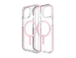 Zagg Picadilly Snap Clear & Pink Case for iPhone 15/14/13 Zagg Picadilly Snap Clear & Pink Case for iPhone 15/14/13