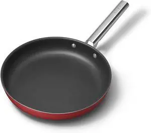 Smeg Cookware 12-Inch Red Frypan