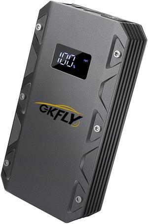 GKFLY Car Jump Starter 18000mAh 1500A Peak Current 12V Car Power Bank Start Up to 7.0L Gas 5.5L Diesel Engine Portable Auto Battery Booster