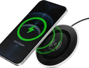 HyperGear 15W Black ChargePad Pro Wireless Fast Charger w/ Adapter