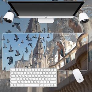 Computer pad oversized anime desk pad Customized waterproof mouse pad