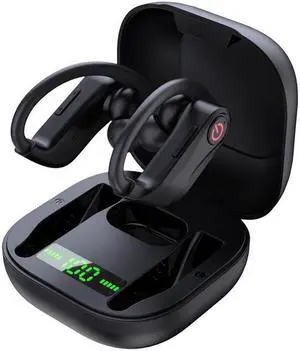 Newest TWS Wireless Headphones HIFI Sound Bluetooth Earphone Noise Reduction Sport Headset IPX7 Waterproof Earbuds With Dual Mic