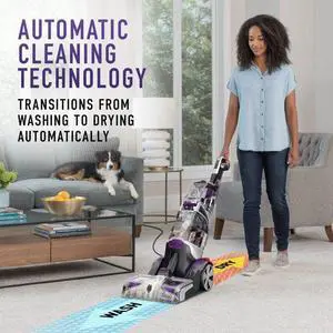 Hoover SmartWash Pet Complete Automatic Carpet Cleaner Machine, FH53010