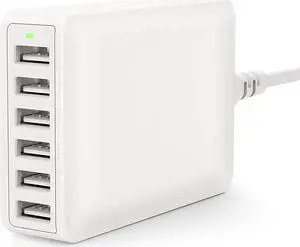 USB Charger 60W USB Charging Hub 12A 6-Port Desktop USB Charging Station with Multiple Port Compatible with iPhone 13 Pro Max Mini 12 Pro Max 11 X SE, iPad Pro Air Galaxy S21 Edge Note Tablet USB Charger 60W USB Charging Hub 12A 6-Port Desktop USB Charging Station with Multiple Port Compatible with iPhone 13 Pro Max Mini 12 Pro Max 11 X SE, iPad Pro Air Galaxy S21 Edge Note Tablet