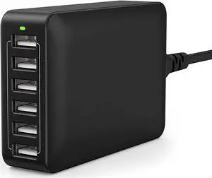 USB Charger 60W USB Charging Hub 12A 6-Port Desktop USB Charging Station with Multiple Port Compatible with iPhone 13 Pro Max Mini 12 Pro Max 11 X SE, iPad Pro Air Galaxy S21 Edge Note Tablet USB Charger 60W USB Charging Hub 12A 6-Port Desktop USB Charging Station with Multiple Port Compatible with iPhone 13 Pro Max Mini 12 Pro Max 11 X SE, iPad Pro Air Galaxy S21 Edge Note Tablet