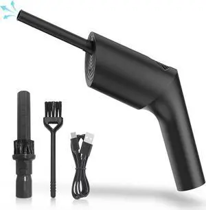 Compressed Air Duster,Cordless Air Duster,Air Can Duster,Compressed Air Can,for Computer Keyboard Cleaning,Mini Cordless Dryer for Dry Pet Hair,30000RPM Compressed Air Duster,Cordless Air Duster,Air Can Duster,Compressed Air Can,for Computer Keyboard Cleaning,Mini Cordless Dryer for Dry Pet Hair,30000RPM