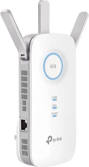 AC1900 WiFi Extender (RE550), Covers Up to 2800 Sq.ft and 35 Devices, 1900Mbps Dual Band Wireless Repeater, Internet Booster, Gigabit Ethernet Port AC1900 WiFi Extender (RE550), Covers Up to 2800 Sq.ft and 35 Devices, 1900Mbps Dual Band Wireless Repeater, Internet Booster, Gigabit Ethernet Port
