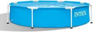 28205EH 8ft x 20in Durable Steel Metal Frame Outdoor Backyard Circular Swimming Pool with Reinforced Sidewalls (Pump Not Included) 28205EH 8ft x 20in Durable Steel Metal Frame Outdoor Backyard Circular Swimming Pool with Reinforced Sidewalls (Pump Not Included)